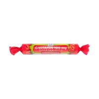 1x1 Vitamin C-vitamin 100 mg eper ízű rágótabletta szőlőcukorral 17x