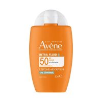 Avene Suncare Ultra Fluid Oil Control fényvédő fluid SPF50+ 50ml