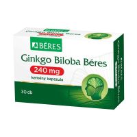 Béres Ginkgo Biloba 240 mg kemény kapszula 30x buborékcsomagolásban