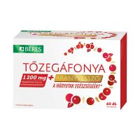 Béres Tőzegáfonya + Aranyvessző filmtabletta 60x