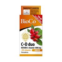BioCo C+D3 DUO C-vitamin 1000mg D3-vitamin 2000NE retard filmtabletta (Pingvin Product) 100x