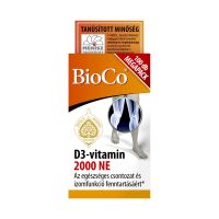 BioCo D3-vitamin 2000NE étrend-kiegészítő  100x