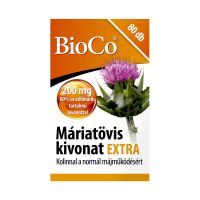 BioCo Máriatövis kivonat extra étrend-kiegészítő tabletta 80x