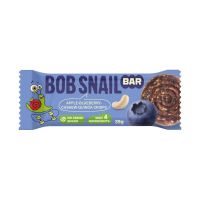 Bob Snail alma-áfonya gyümölcsszelet ropogós kesudióval és quinoaval 35g