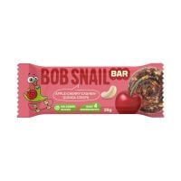 Bob Snail alma-meggy gyümölcsszelet ropogós kesudióval és quinoaval 35g