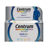 Centrum Silver Man 50+ filmtabletta férfiaknak 90x