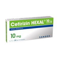 Cetirizin HEXAL 10 mg filmtabletta (Pingvin Product) 30x