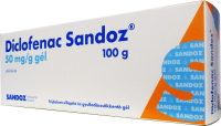 Diclofenac Sandoz 50mg/g gél (Pingvin Product) 100g