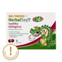 Dr.Theiss HerbalSept Kids nyalóka köhögésre (Pingvin Product) 6x