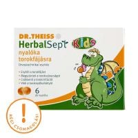 Dr. Theiss HerbalSept Kids nyalóka torokfájásra 6x