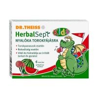 Dr. Theiss HerbalSept Kids nyalóka torokfájásra görögdinnye ízesítésű 6x