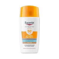 Eucerin Sun Hydro-Protect ultra könnyű színezett napozó fluid arcra SPF50+ medium 50ml