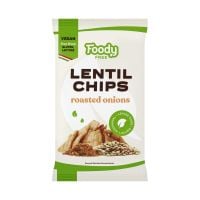 Foody Free lencsechips pirított hagymával 50g