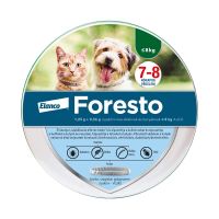 Foresto nyakörv macskáknak és kutyáknak ≤8 kg A.U.V. 38 cm