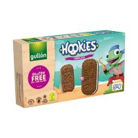 Gullon Hookies gluténmentes kakaós szendvicskeksz krém töltelékkel 230g