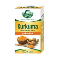 Herbária Kurkuma Gyömbérrel tabletta klsz  120x