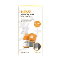 Elysium HESS! Fejtetű és serke elleni spray (fém tetűfésűvel és tisztítókefével) 100ml