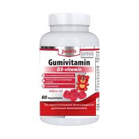 JutaVit D3-vitamin málna ízű gumivitamin 60x