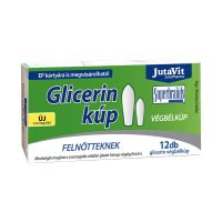 Jutavit Glicerin végbélkúp Felnőtteknek (Pingvin Product) 12x