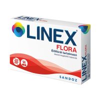 Linex Flora élőflórát tartalmazó étrend-kiegészítő kapszula 14x