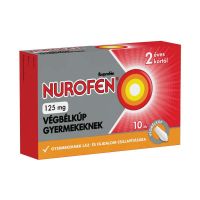 Nurofen 125 mg végbélkúp gyermekeknek 10x