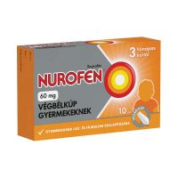 Nurofen 60 mg végbélkúp gyermekeknek 10x