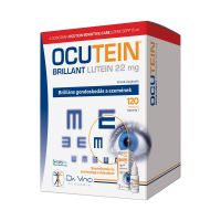 Ocutein Brillant lágyzselatin kapszula Ocutein Sensitive Care szemcseppel 120x+15ml