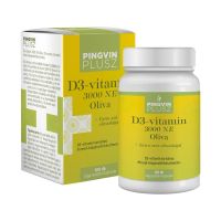 Pingvin Plusz D3-vitamin 3000 NE Olíva lágyzselatin kapszula 100x