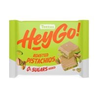 Torras Hey Go pisztáciás fehércsokoládé édesítőszerrel 60g