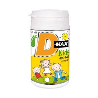 Vitabalans D-Max Kids D3-vitamin 400 NE rágótabletta 90x