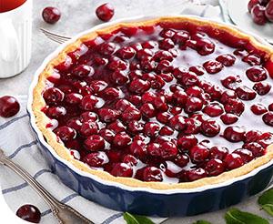 Meggyes sajttorta