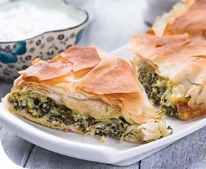 Zöldséges-húsos pite