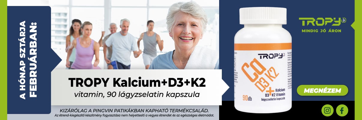 Tropy  Kalcium+D3+K2
