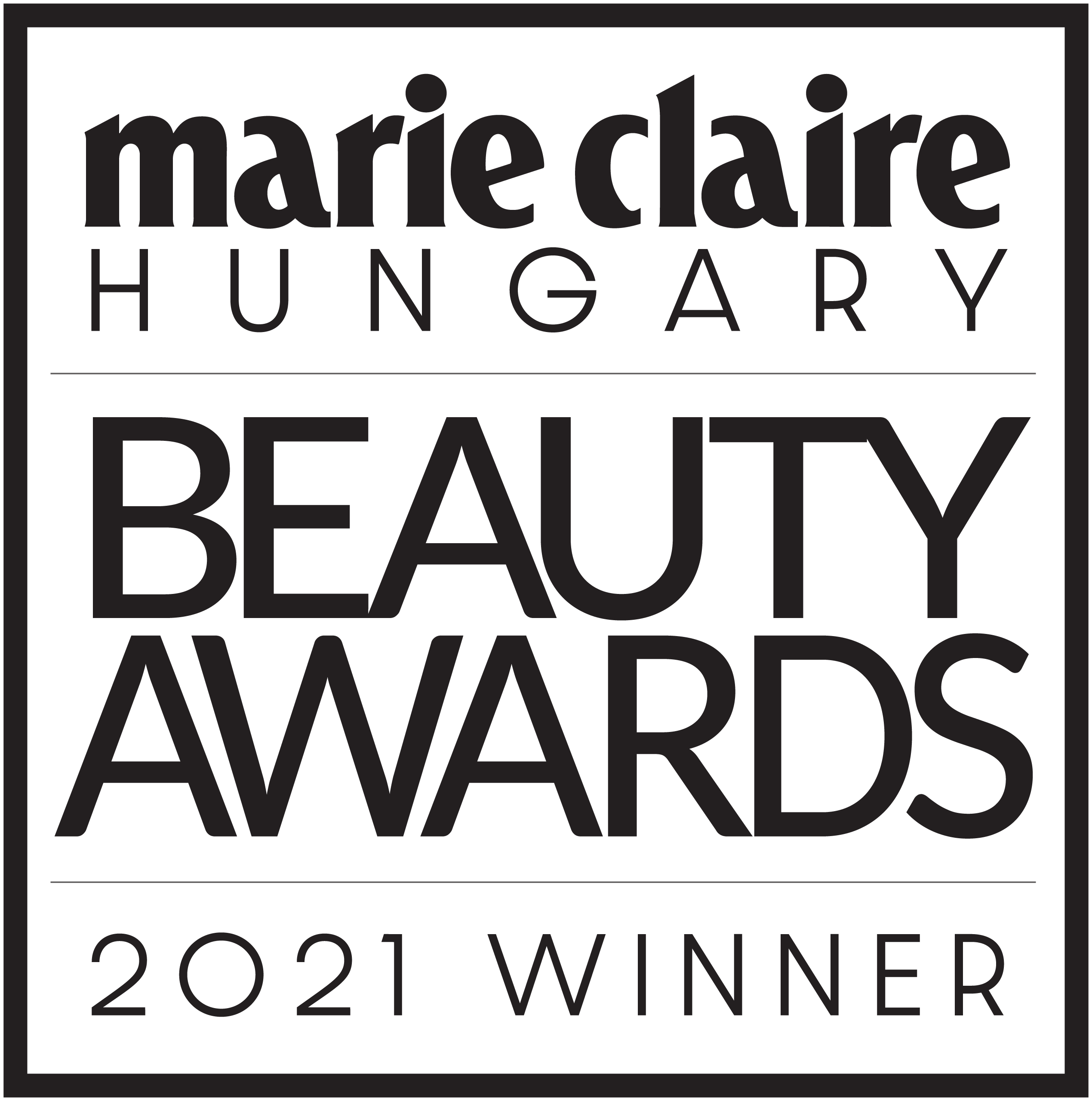 Marie Claire Beauty Awards 2021