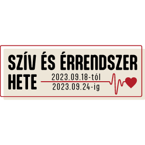 Szív és érrendszer hete 2023.09.18-09.24.