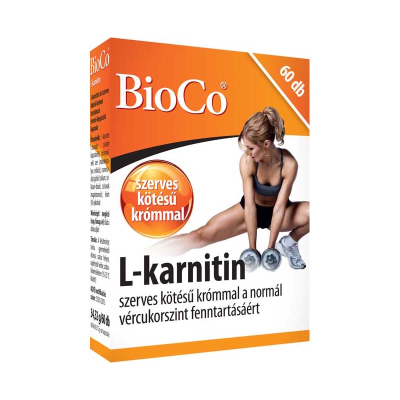 BioCo L-karnitin kapszula, 60 db | adtechnology.cz