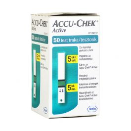 accu chek active vércukormérő tesztcsík 50 db