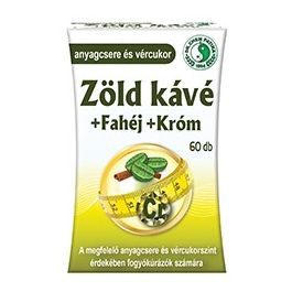 Dr. Herz Zöld Kávé+Króm+C-vitamin Kapszula 60 db