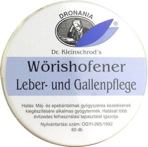 Wörishofener Leber-und Gallenpflege tabletta