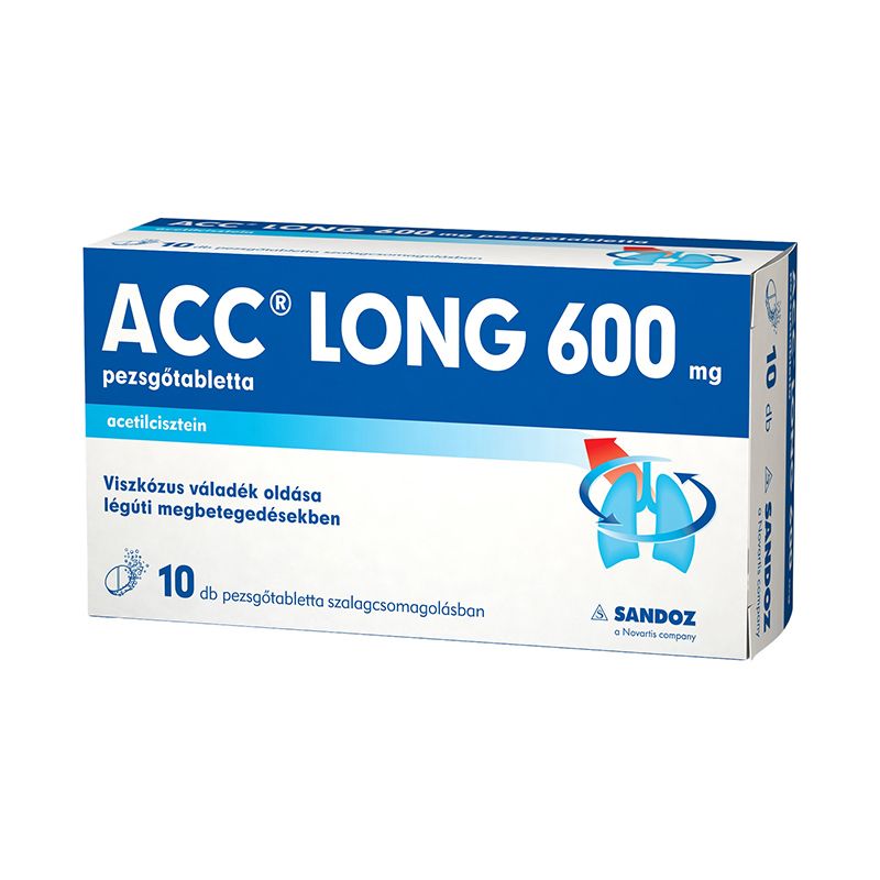 ACC long 600 mg pezsgőtabletta