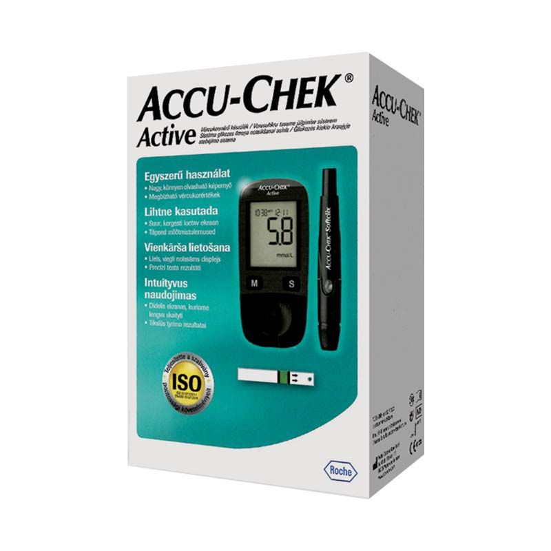 Accu-Chek ACTIVE vércukorszintmérő készülék - AKCIÓ