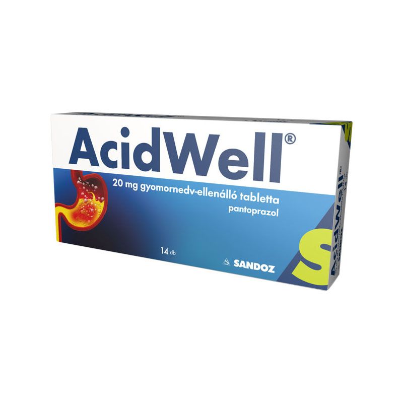 AcidWell 20 mg gyomornedv-ellenálló tabletta