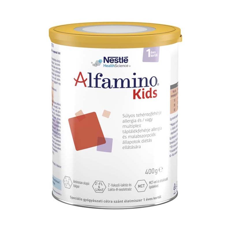 Alfamino Kids speciális gyógyászati célra szánt élelmiszer