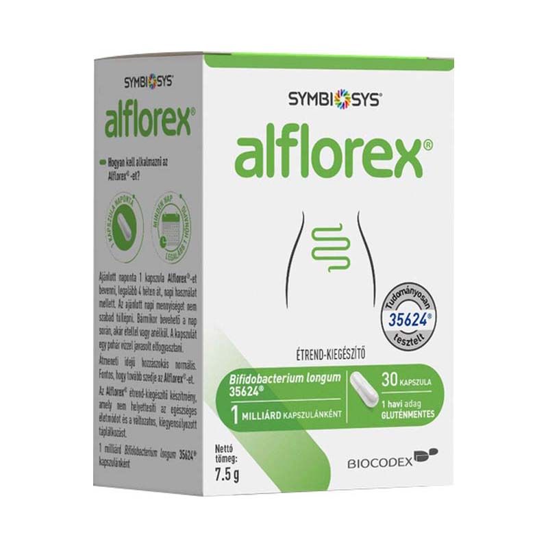 Alflorex élőflórát tartalmazó kapszula