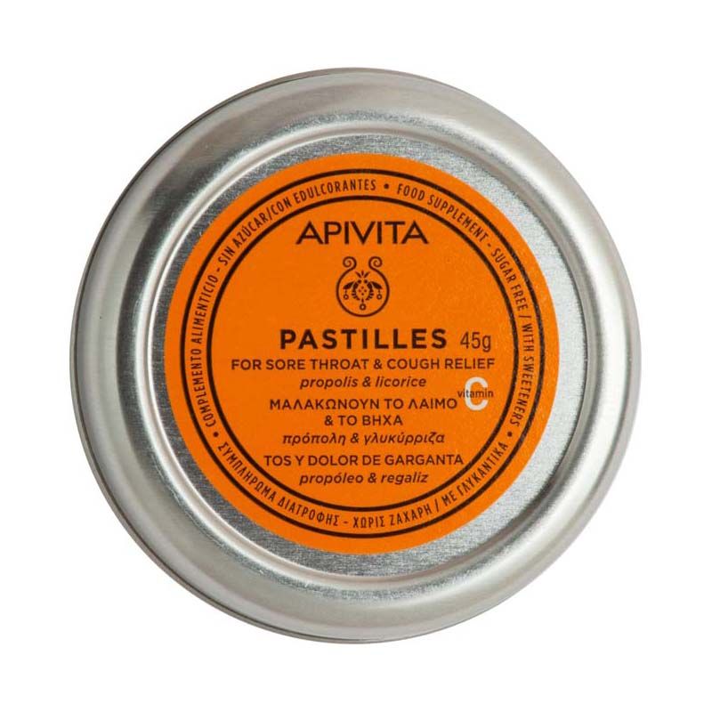 Apivita édesgyökér-ánizs ízű torokpasztilla