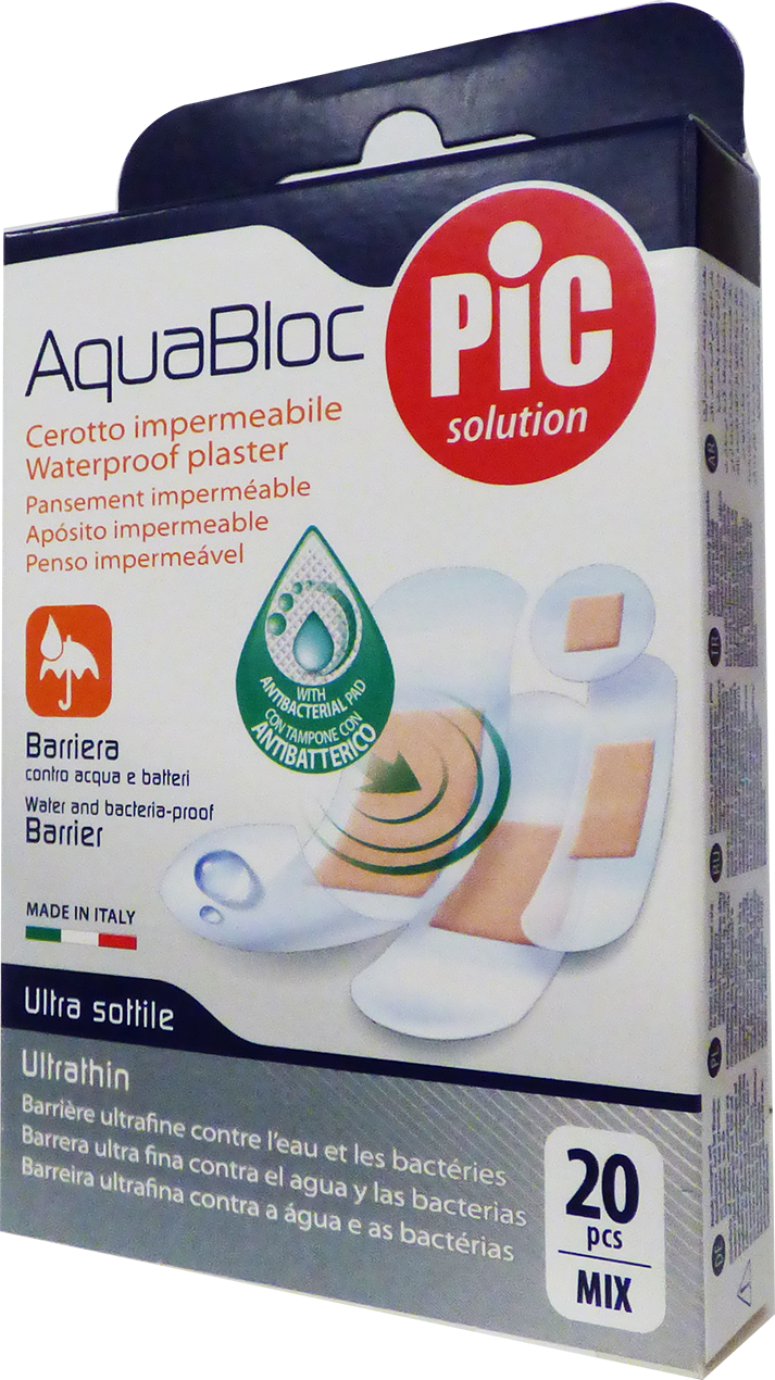 PiC Solution Aquablock antibakteriális sebtapasz vegyes