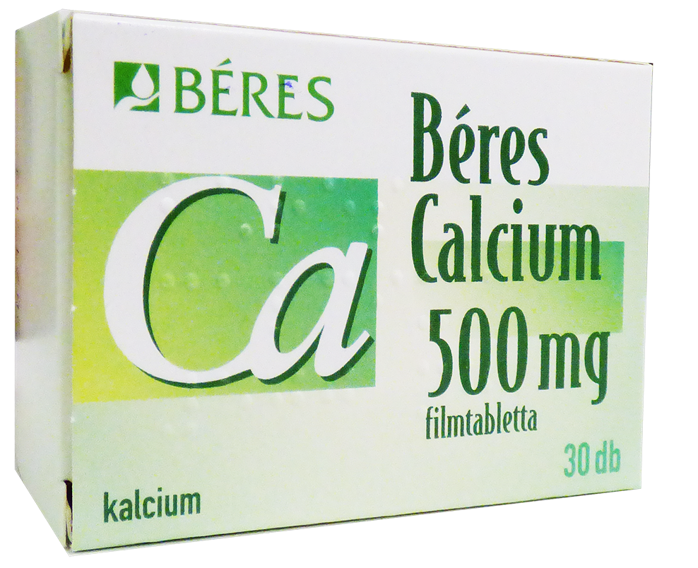 Béres Calcium 500 mg filmtabletta
