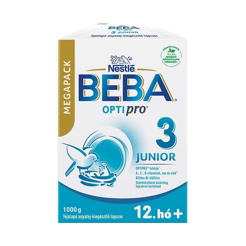 Beba Optipro 3 Junior tejalapú anyatej-kiegészítő tápszer