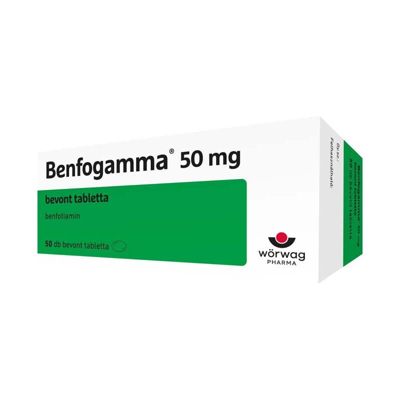 Benfogamma 50 mg bevont tabletta