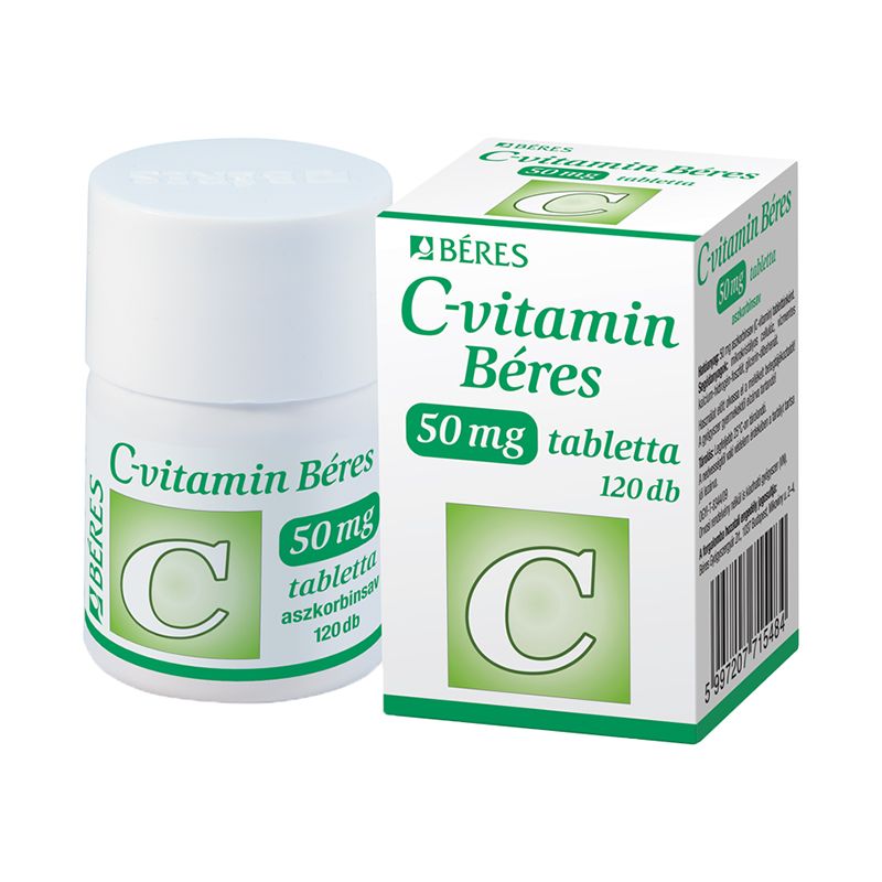 Béres C-vitamin 50 mg tabletta